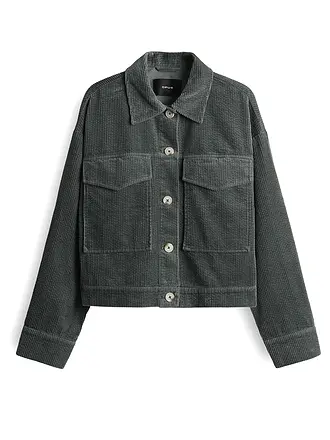 OPUS | Cordjacke HONNJA | grau